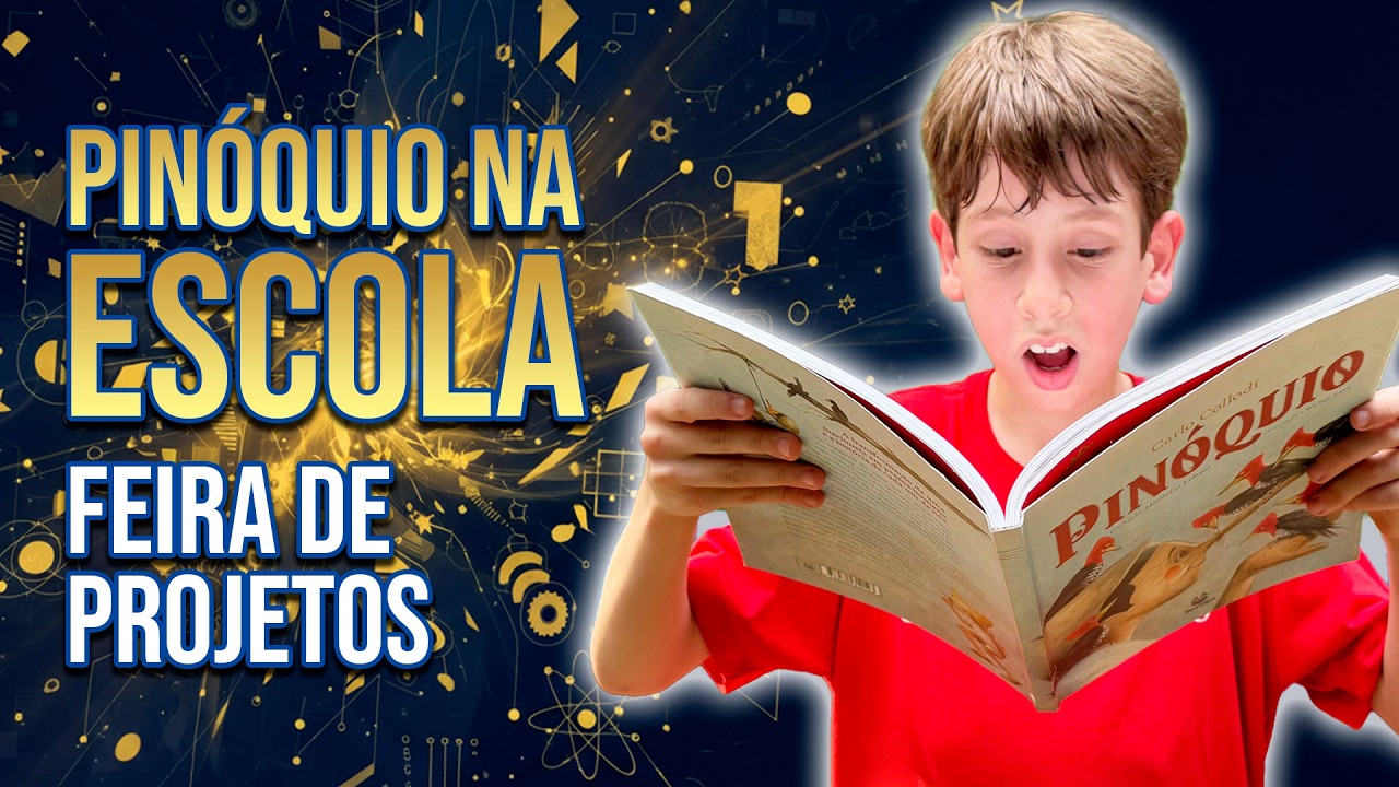 Feira de Projetos: como usamos Pinóquio para ensinar valores e incentivar a leitura