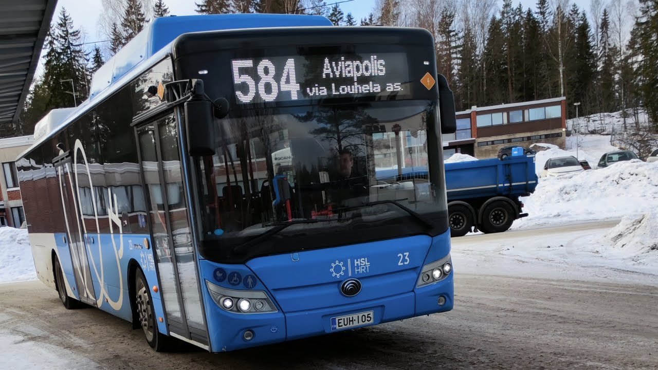 Linja 584 Kalajärvi - Aviapolis (Nopeutettu)
