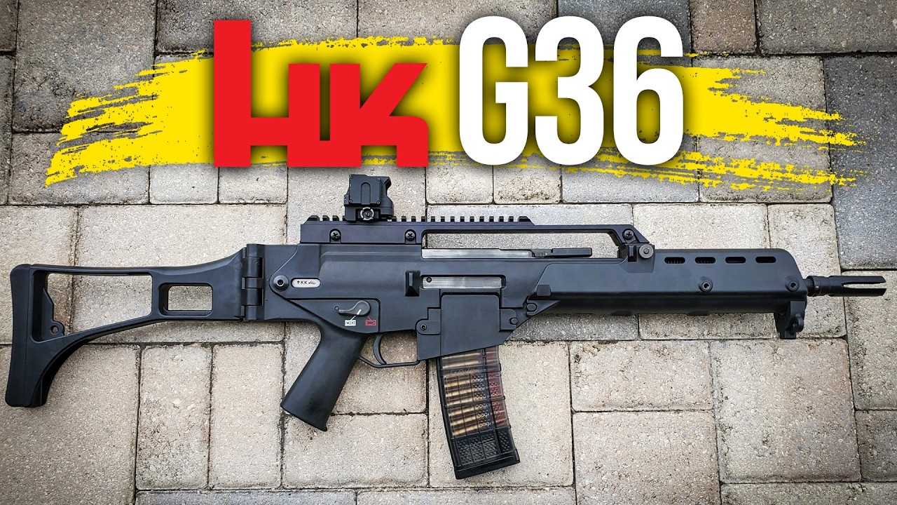 HK G36  ИСТОРИЯ СПОРНОЙ ШТУРМОВОЙ ВИНТОВКИ