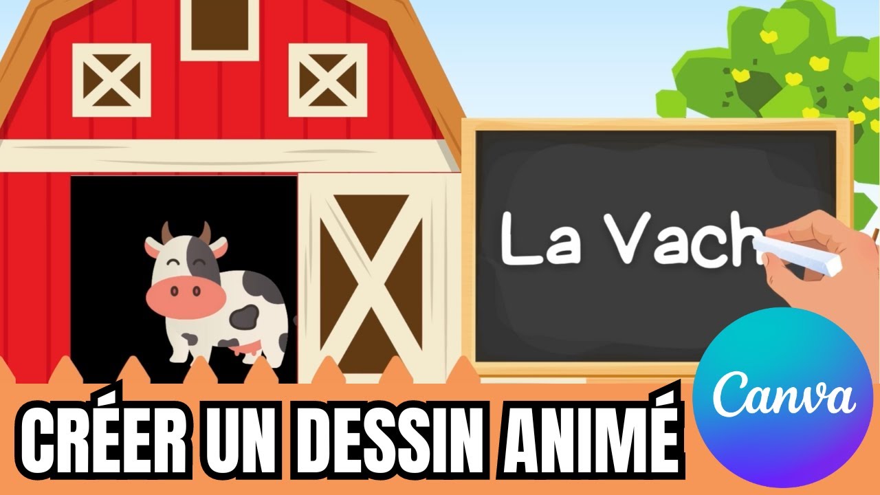 Créer un DESSIN ANIMÉ pour enfant avec CANVA (Méthode Gratuite)