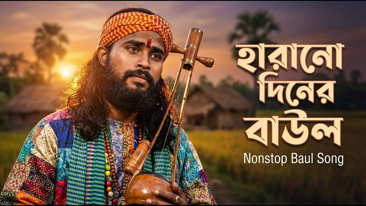 হারানো দিনের বাউল  Koushik Adhikari Baul  Nonstop Baul Songs  Baul Gaan 2026