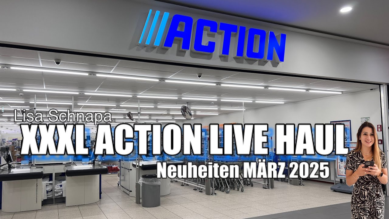 XXXL ACTION LIVE HAUL | NEUHEITEN | BASTELZUBEHÖR | | OSTERDEKO | GARTEN | MÄRZ 2025 |