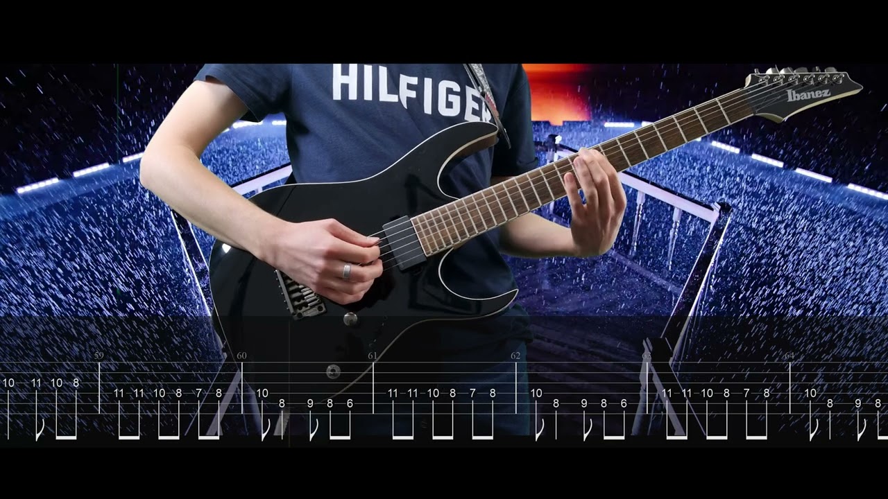 BLACKPINK - Shut Down - Lead Guitar Tutorial with On-Screen Tabs