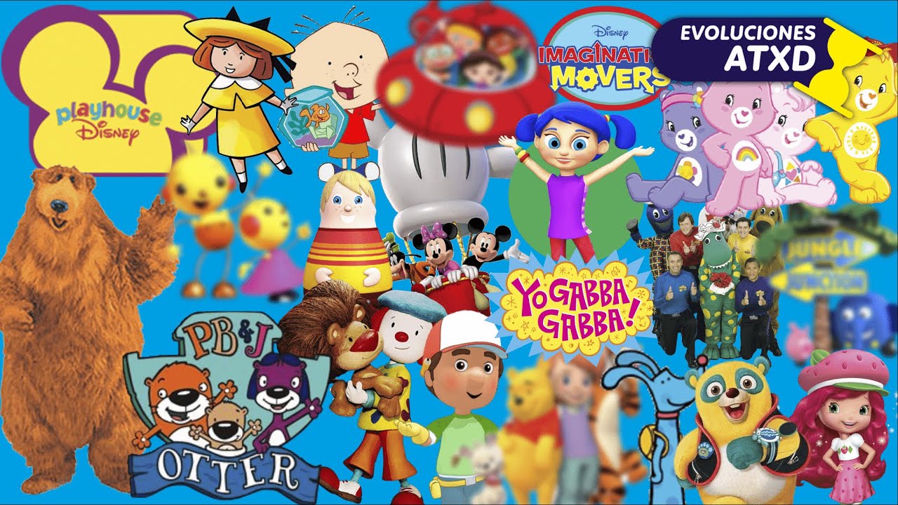 Evolución de Playhouse Disney (1997 - 2011) | ATXD ⏳