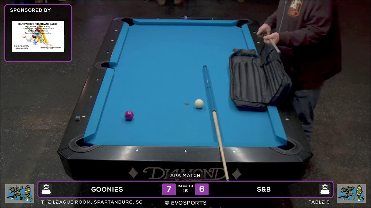GOONIES vs S&B - THE LEAGUE ROOM - TABLE 5 | EvoSports