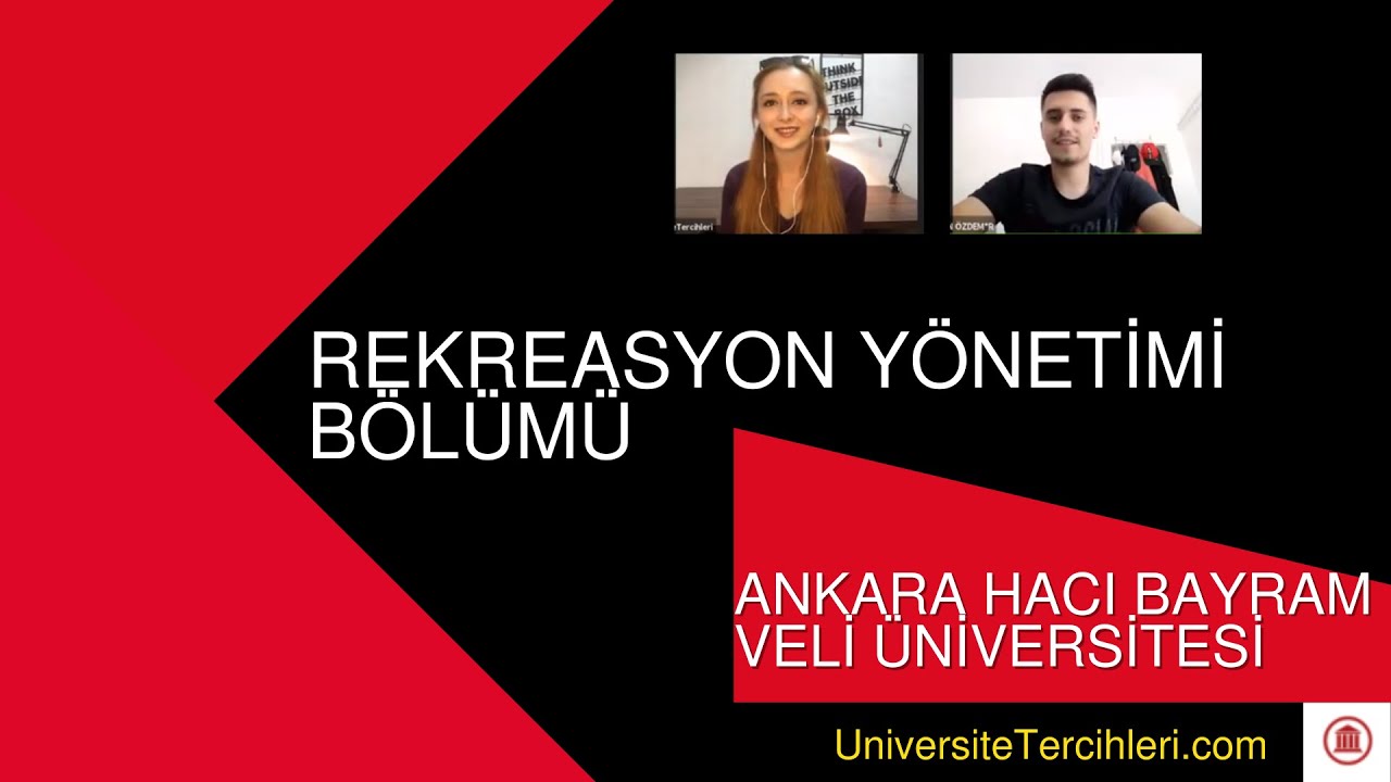 REKREASYON YÖNETİMİ BÖLÜMÜ KONUŞULUYOR