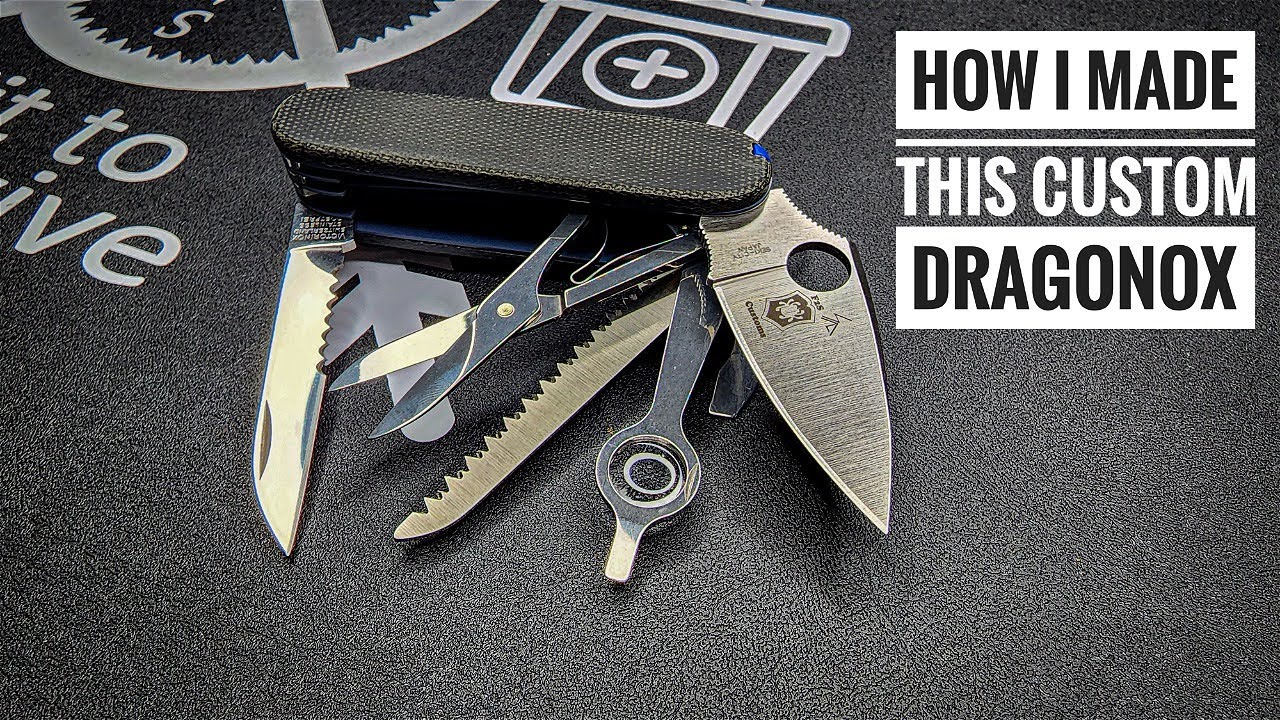 Как я сделал этот кастомный SAK (Dragonox Evo Huntsman)