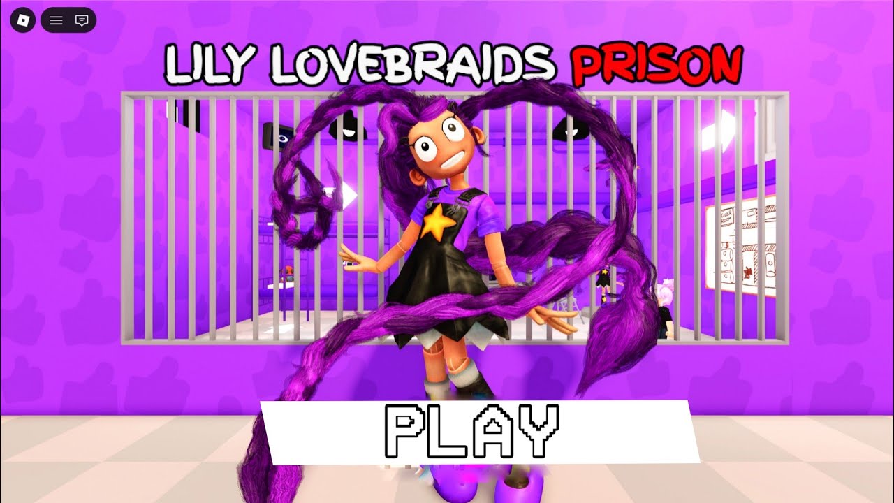 Roblox Lily Lovebraids Prison Run Scary Obby - Roblox! Gameplay Walkthrough 
