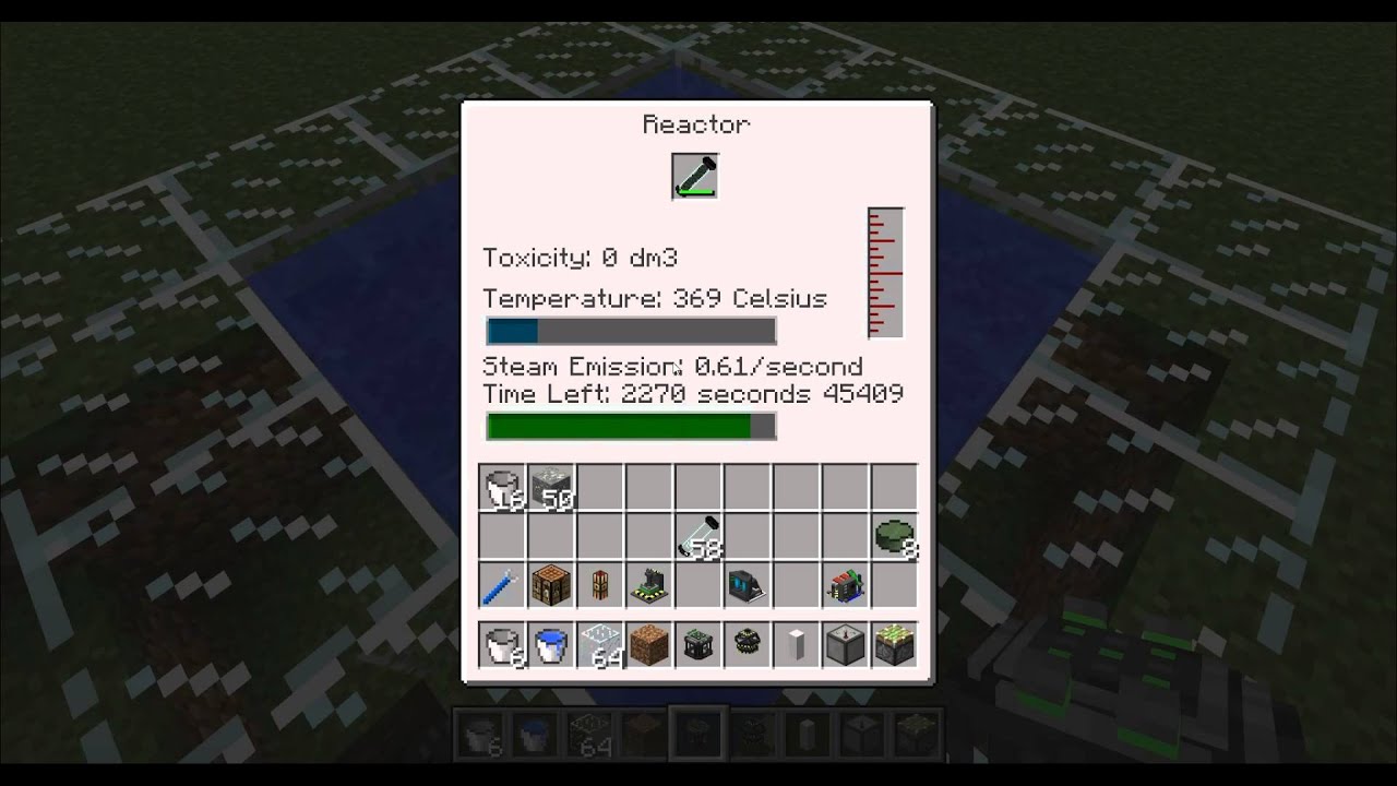 Minecraft Atomic Science | Building & Fuelling a Fission Reactor