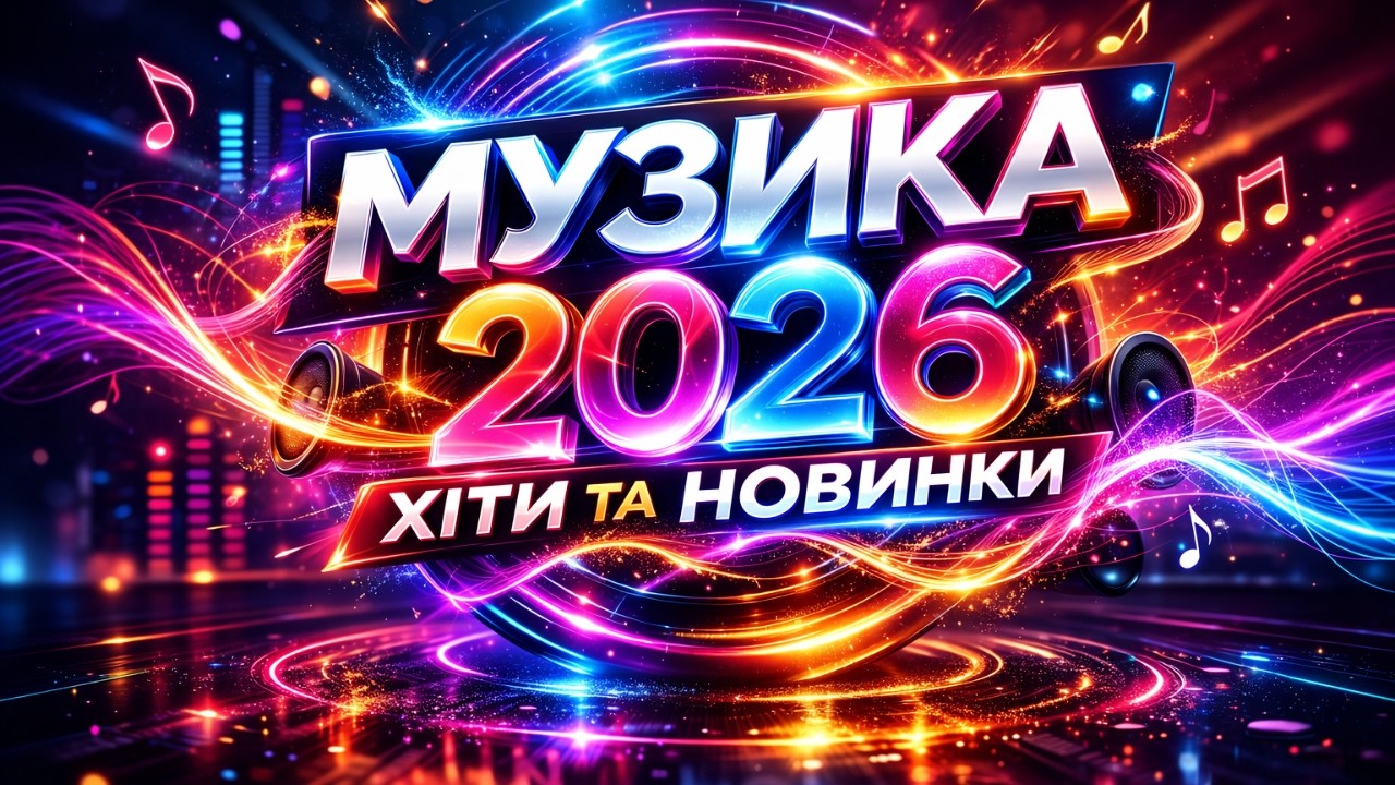 Українська Музика LIVE 24/7 🔥 Хіти 2026 | Запальні та Танцювальні Пісні