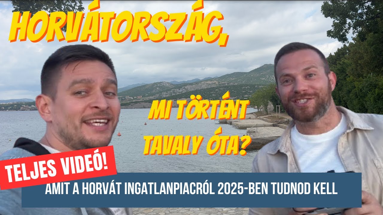 Horvátországi ingatlanok 2. - Mi változott tavaly óta? (vendég: Flórek Zsolt)