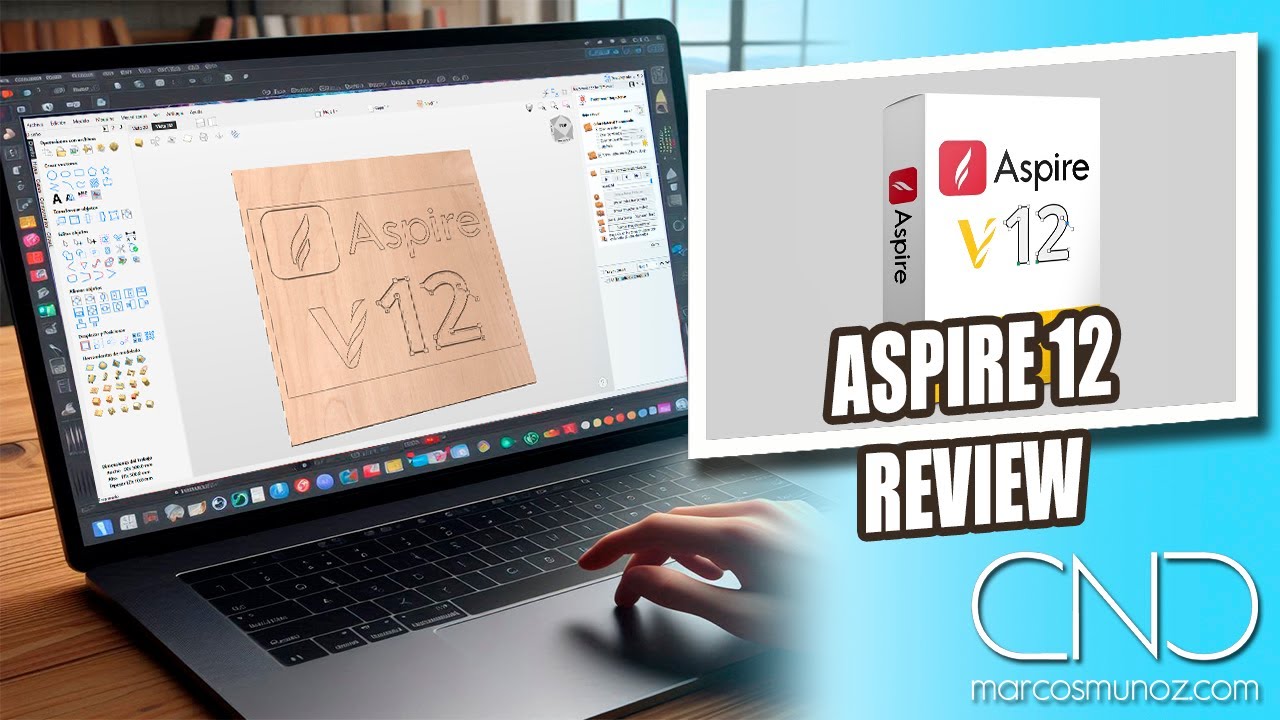 Descubre las Novedades de Aspire Vectric 12 | Review CNC Marcos Muñoz