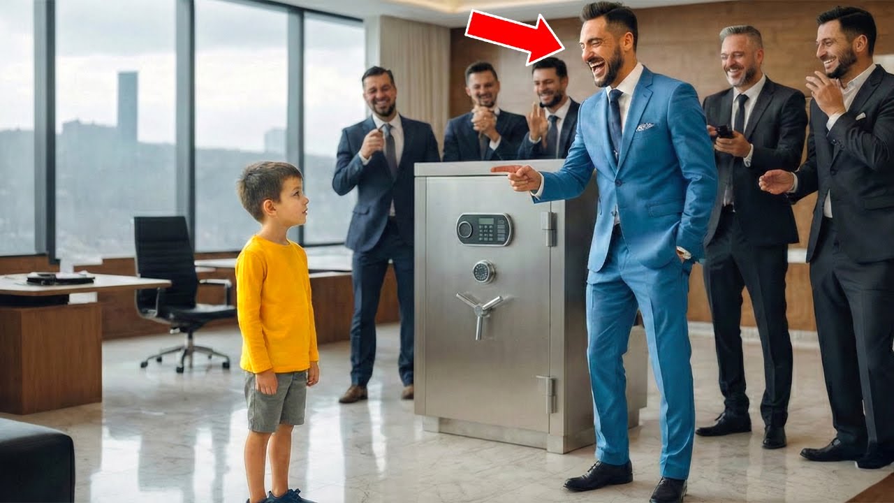 „DÁM TI 100 MILIONŮ, KDYŽ OTEVŘEŠ TREZOR“ — MILIONÁŘ SE SMÁL, ALE CHLAPEC HO PŘEKVAPIL