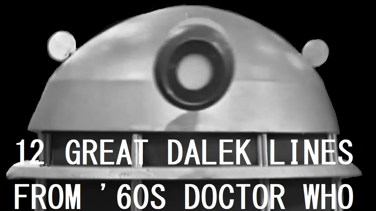 12 Brilliant Dalek lines from 1960s Doctor Who