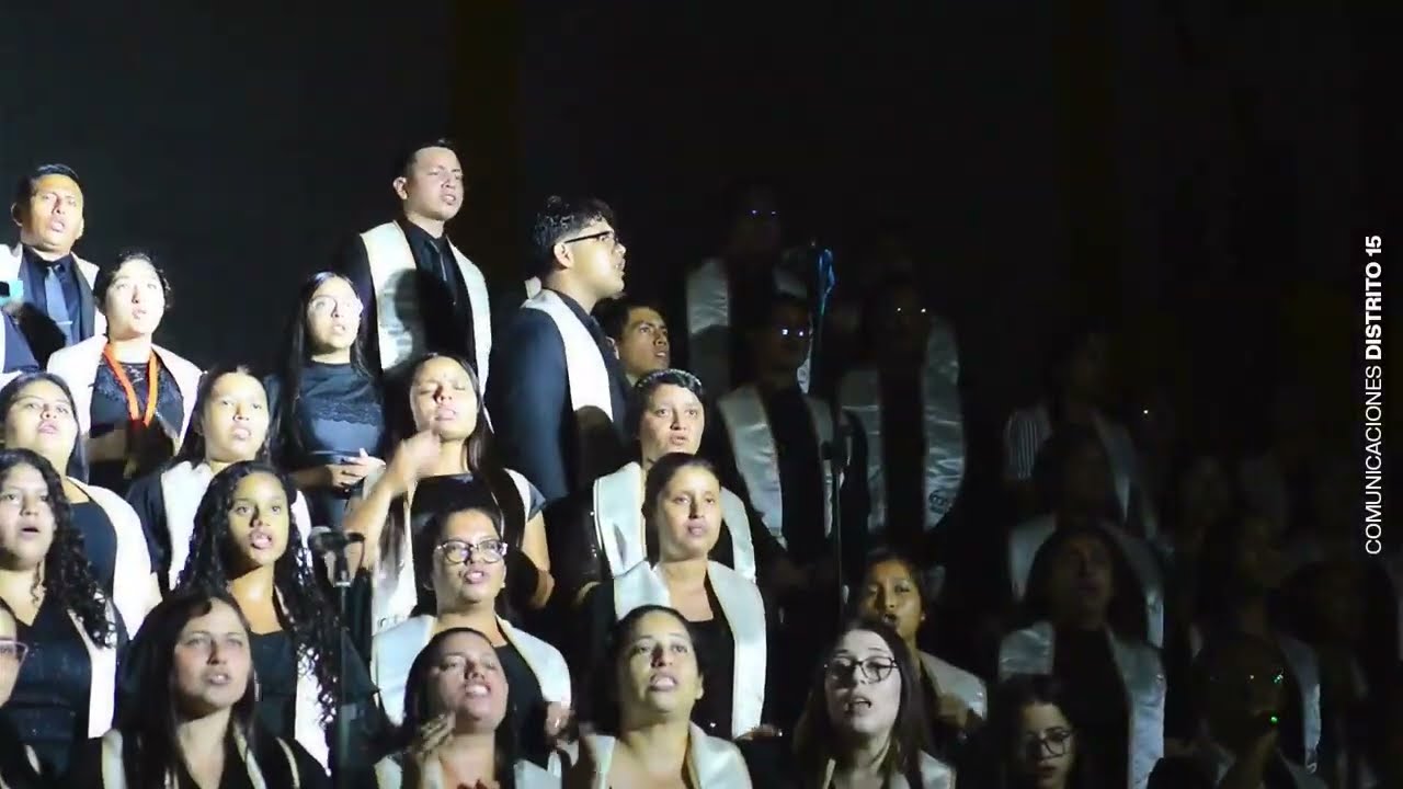 Juan 1:1 En el principio era el verbo - Coro Distrito 15 - Avivamiento Juvenil Distrito 15