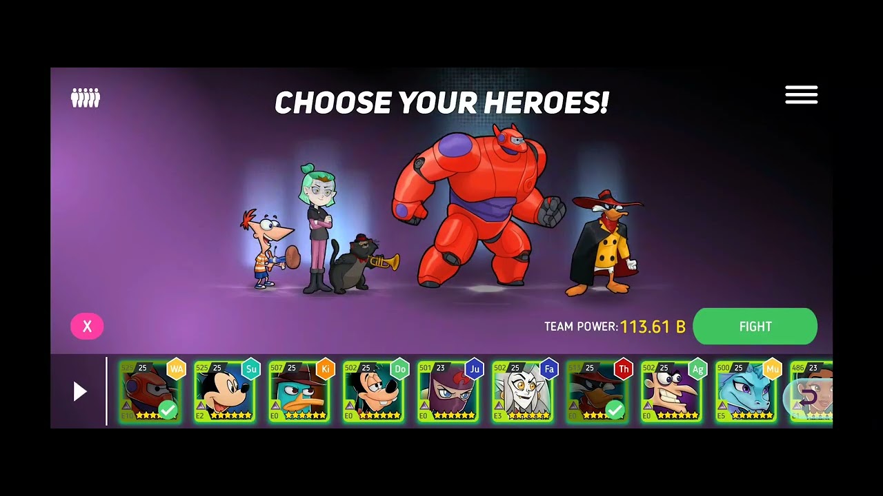 Disney Heroes: Battle Mode Ports/Trials (Rebirth)