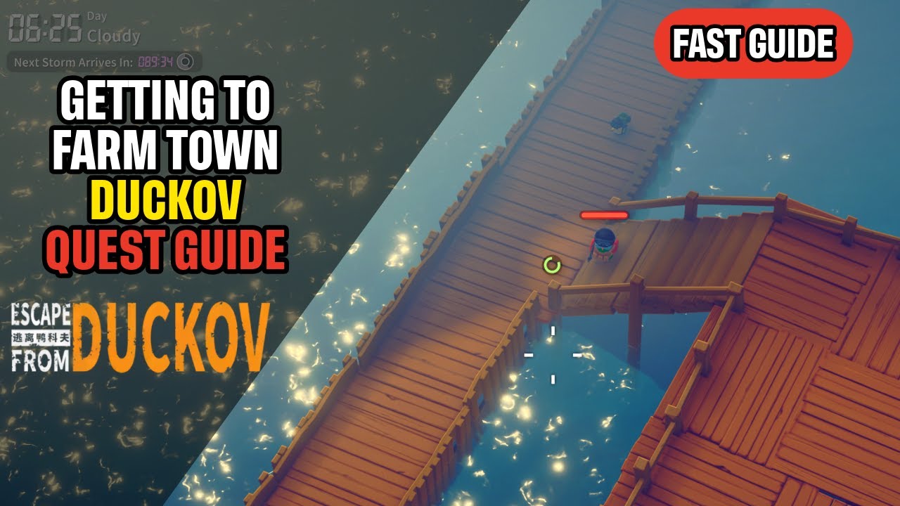 Как купить билет на паром до Farm Town Escape from Duckov: краткое руководство