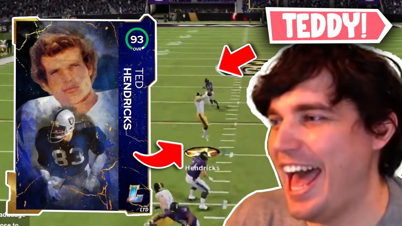 93 TED HENDRICKS IS THE BEST DEFENSIVE PLAYER IN MUT 22!!!