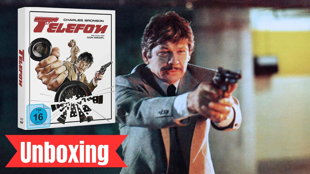 Telefon (1977) im Mediabook | Charles Bronson & Don Siegel | Unboxing & Eindruck