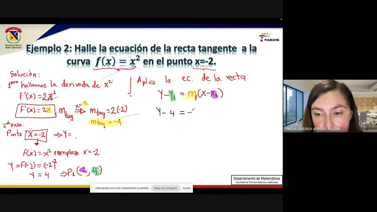 Videoconferencia 3 PC MAT II GF (03/02/2026) Ejemplos derivación y regla de la cadena Parte 1