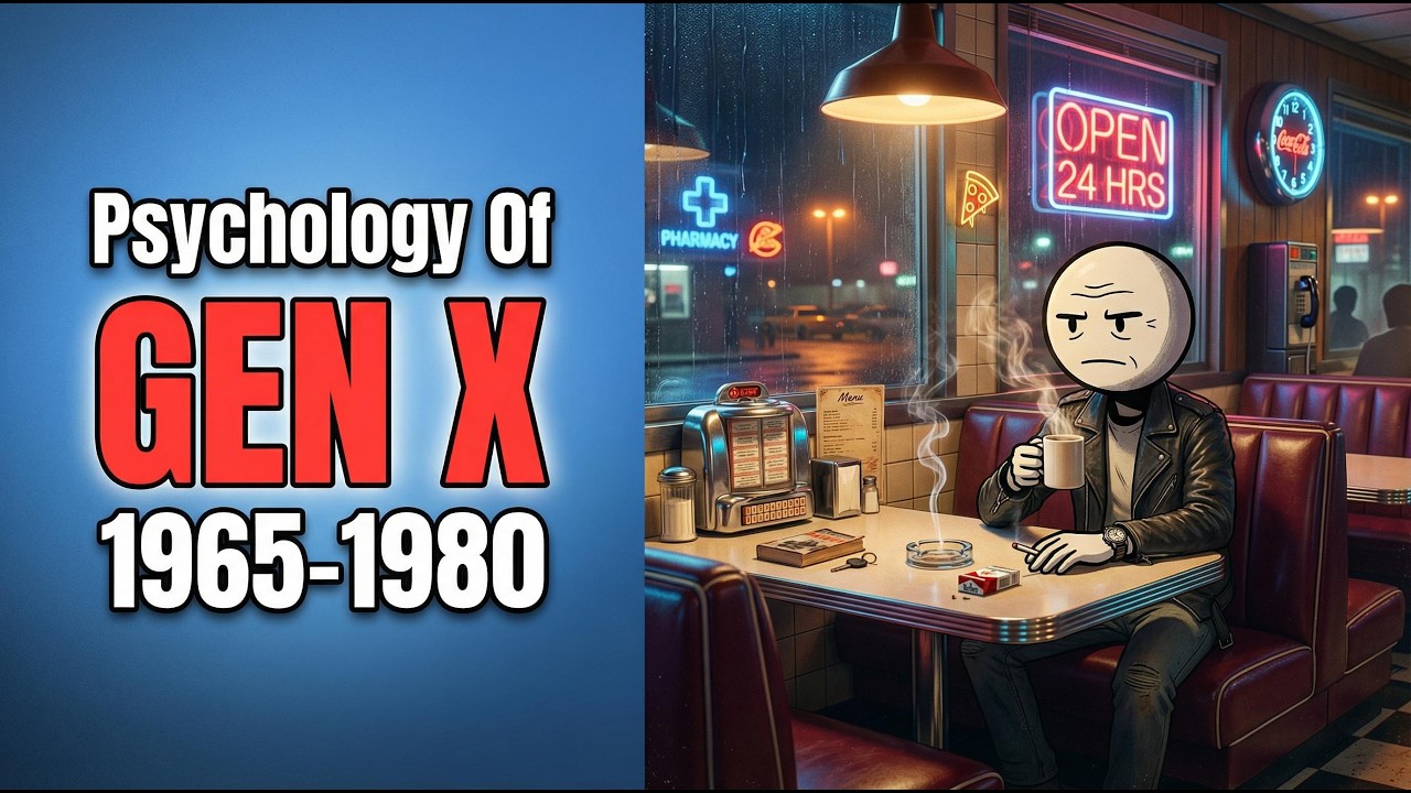 The Psychology of Generation X (1965-1980)