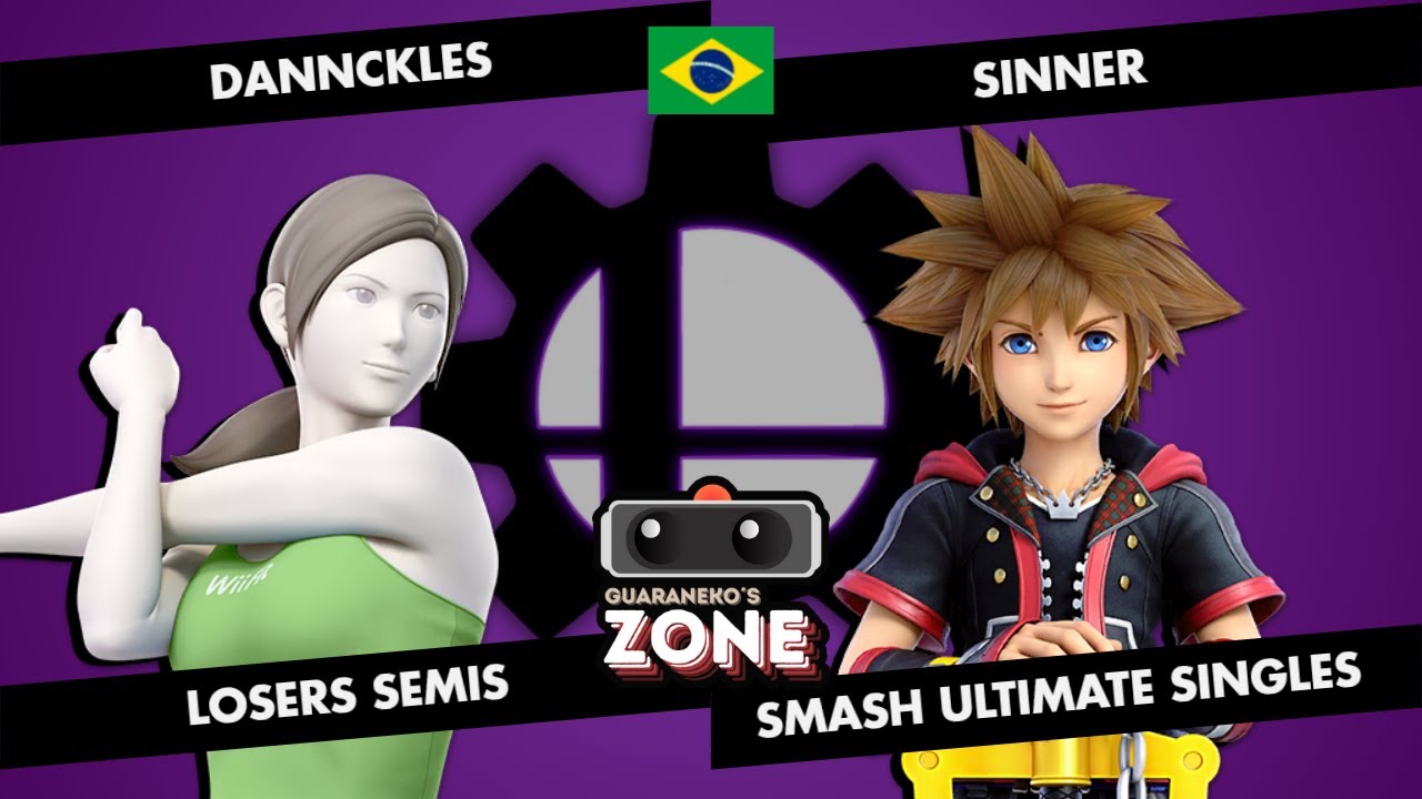 Dannckles (Wii Fit Trainer) vs. Sinner (Sora) - GUARANEKO'S ZONE #13 LSF - SSBU BRASIL