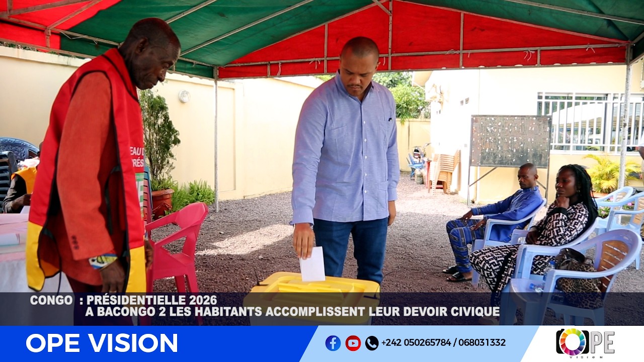 CONGO : A BACONGO 2 LES HABITANTS ACCOMPLISSENT  LEUR DEVOIR CIVIQUE