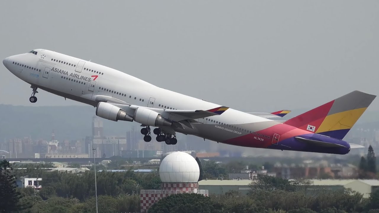 5 Minutes of Plane Spotting at Taipei Taoyuan Airport (TPE/RCTP) |桃園機場飛機起降