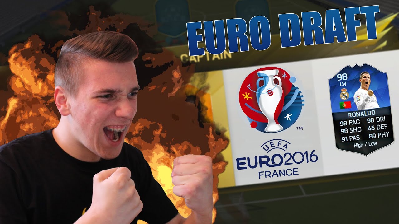 EURO DRAFT !!! | FIFA 16 DRAFT #19