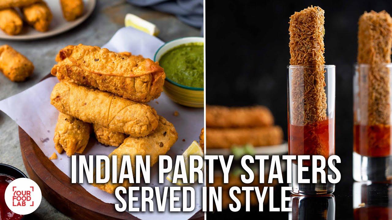 Indian Party Starters Served in Style