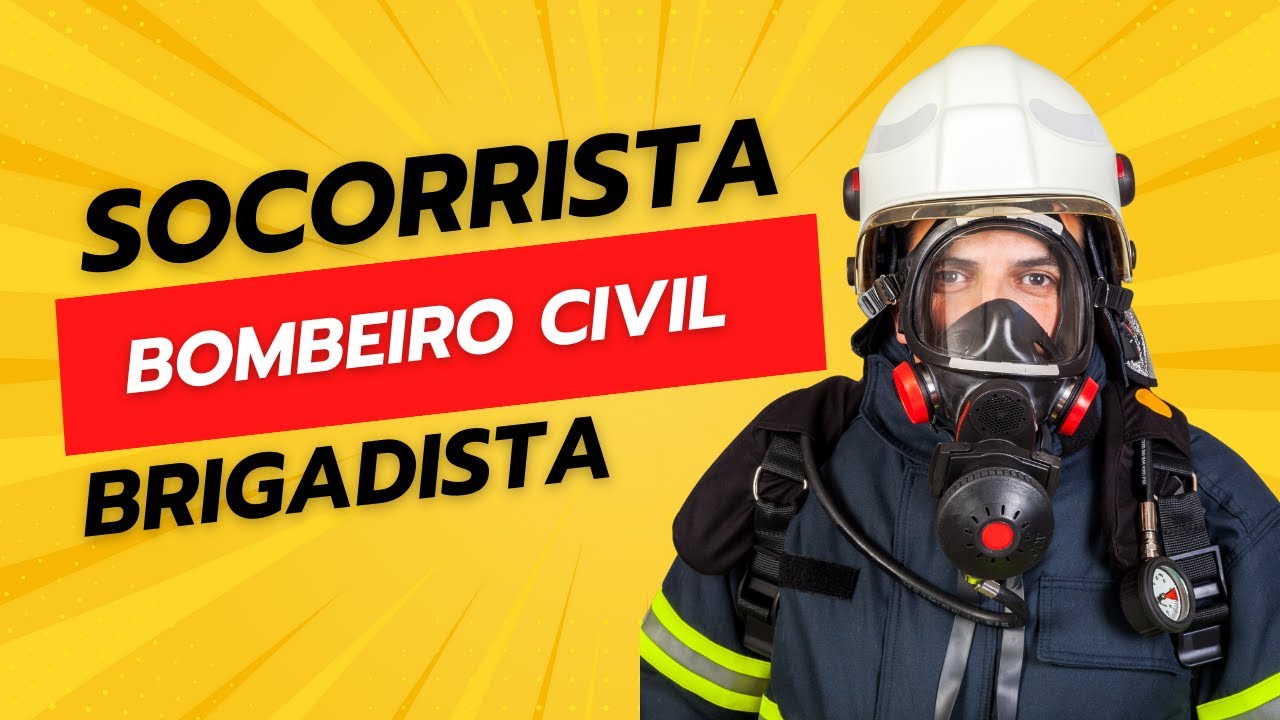 FORMAÇÃO DE PROFISSIONAIS - SOCORRISTA + BOMBEIRO CIVIL