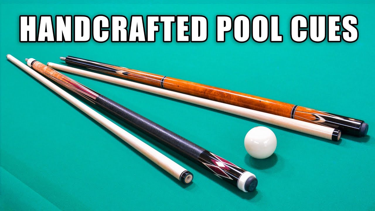 How Handcrafted Pool Cues are Made - Shop Tour!