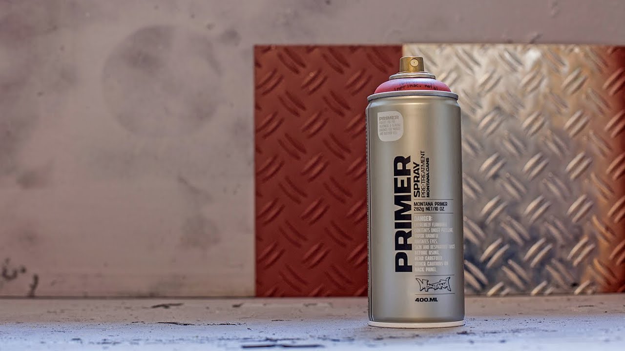 Как использовать спрей-грунт METAL PRIMER от Montana Cans 400 мл &mdash; руководство