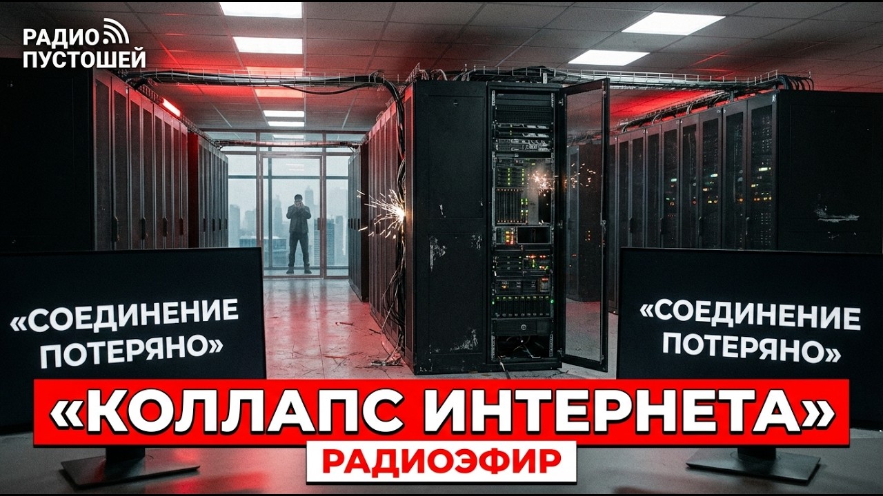 Интернет уничтожен - Вы Слушаете РадиоЭфир во время Глобального Коллапса Интернета