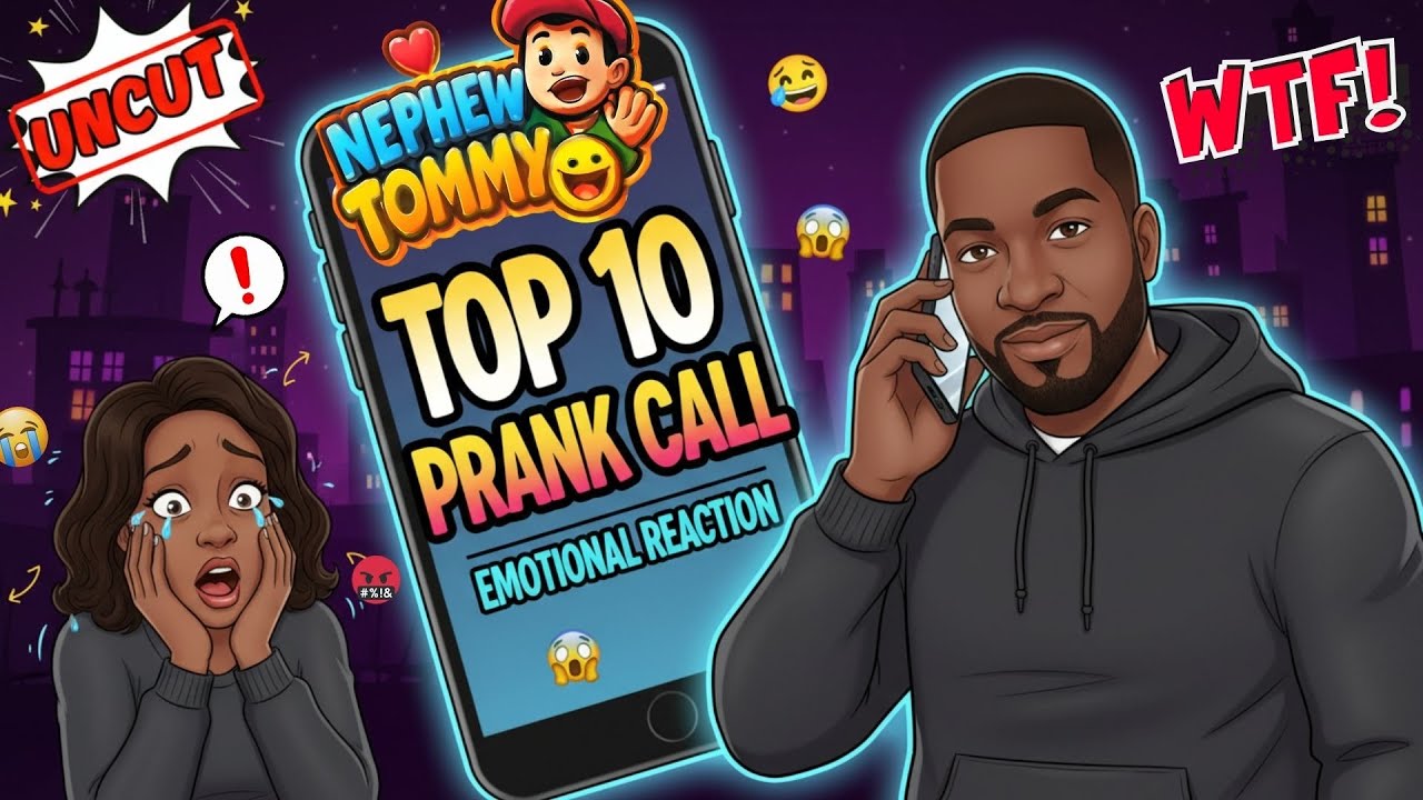 😭😡 EMOTIONAL REACTION CAUGHT ON CALL | NEPHEW TOMMY RADIO MOMENTS | FUNNY PRANKS