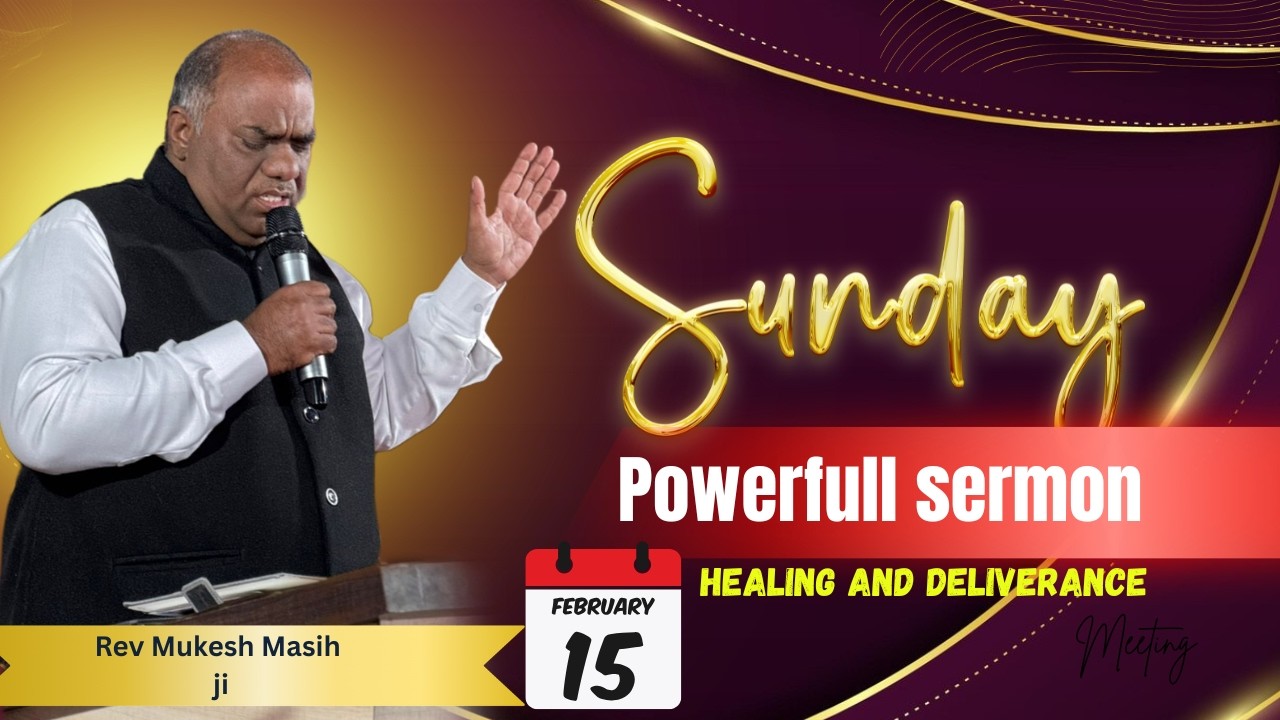 🔴 SUNDAY LIVE MEETING ||  𝐁𝐎𝐃𝐘 𝐎𝐅 𝐂𝐇𝐑𝐈𝐒𝐓 𝐂𝐇𝐔𝐑𝐂𝐇 𝐍𝐈𝐃𝐇𝐀𝐍𝐀 ||15-02-2026 ||#jesuslovers