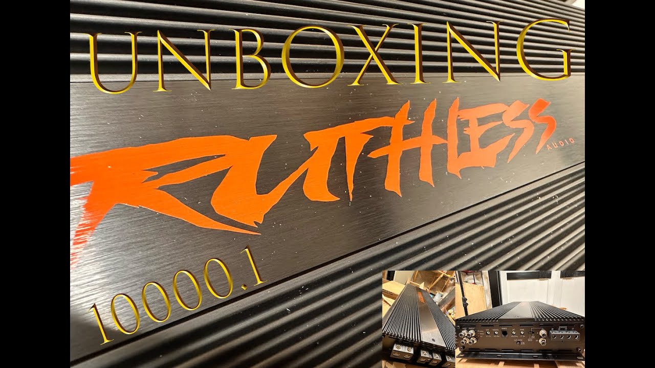 Unboxing the Ruthless 10K Amplifier | High-Powered Car Audio Awesomeness!
