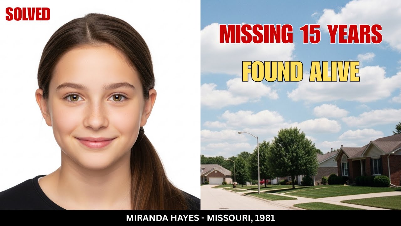 SOLVED: Missing in Missouri | Miranda Hayes, 13 | Found Alive After 15 Years