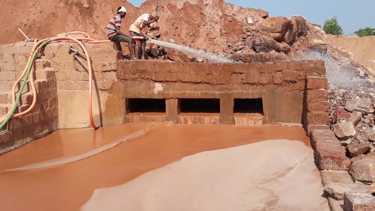 Sand washing