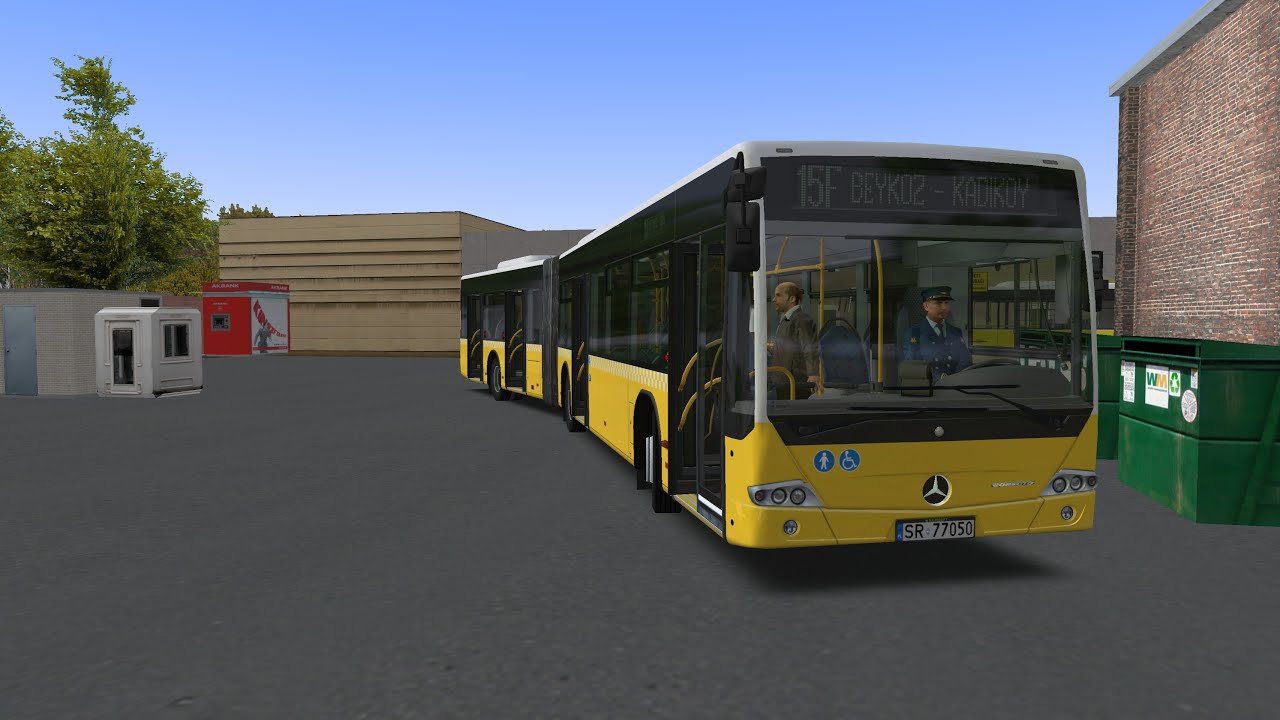 OMSI 2 Istanbul Beykoz V3 Line 15 F Kadiköy - Sahinkaya Garaji [ Mercedes Conecto ]
