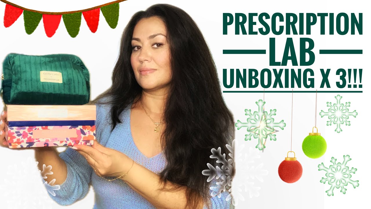 PRESCRIPTION LAB / UNBOXING 3X КОРОБОЧЕК С НАПОЛНЕНИЕМ НА 400