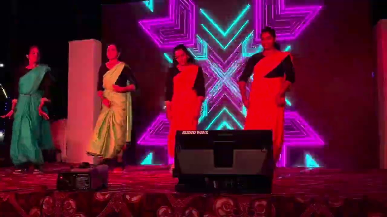 Cinematic group dance 💃 #aksharamuttam residence association #cinematicdance