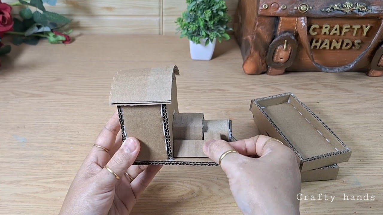 From Trash to Treasure: Creating Adorable Toy Trains from Waste!