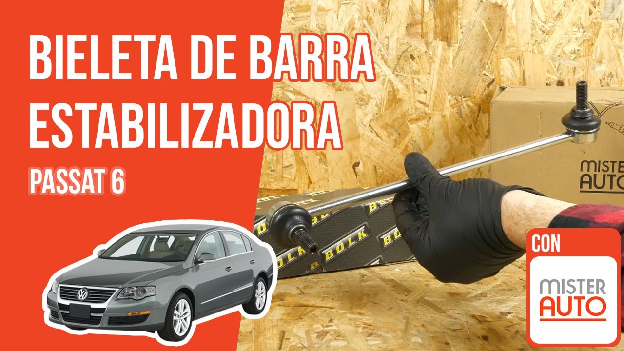 Cómo cambiar la bieleta de barra estabilizadora Passat 6 🚗