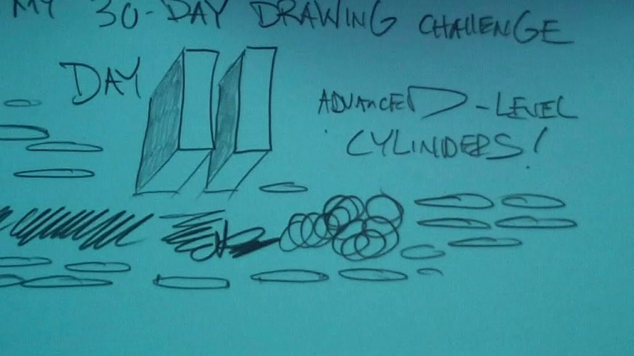 Day 11: Can Professor Bill Learn How To Draw In 30-Days?