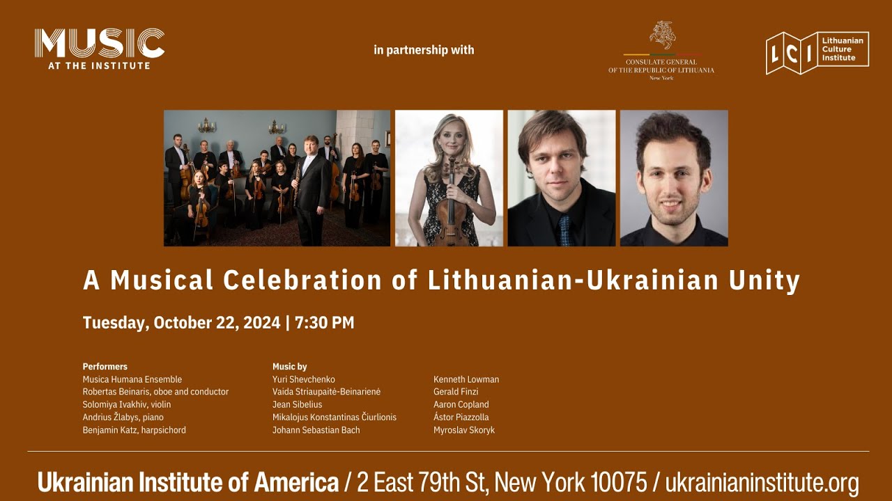 MATI Concert: A Musical Celebration of Lithuanian-Ukrainian Unity