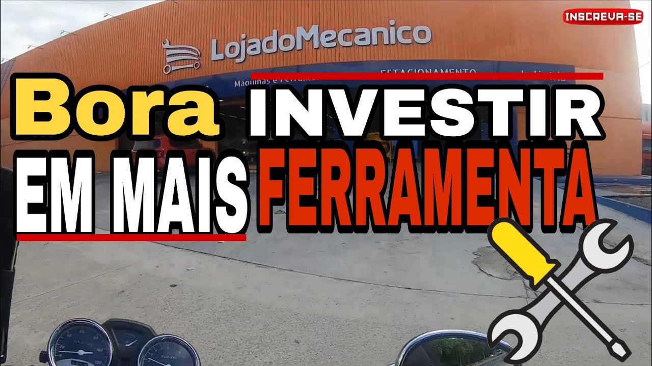 BORA COMPRAR MAIS UMA FERRAMENTA PARA FACILITAR O SERVIÇO