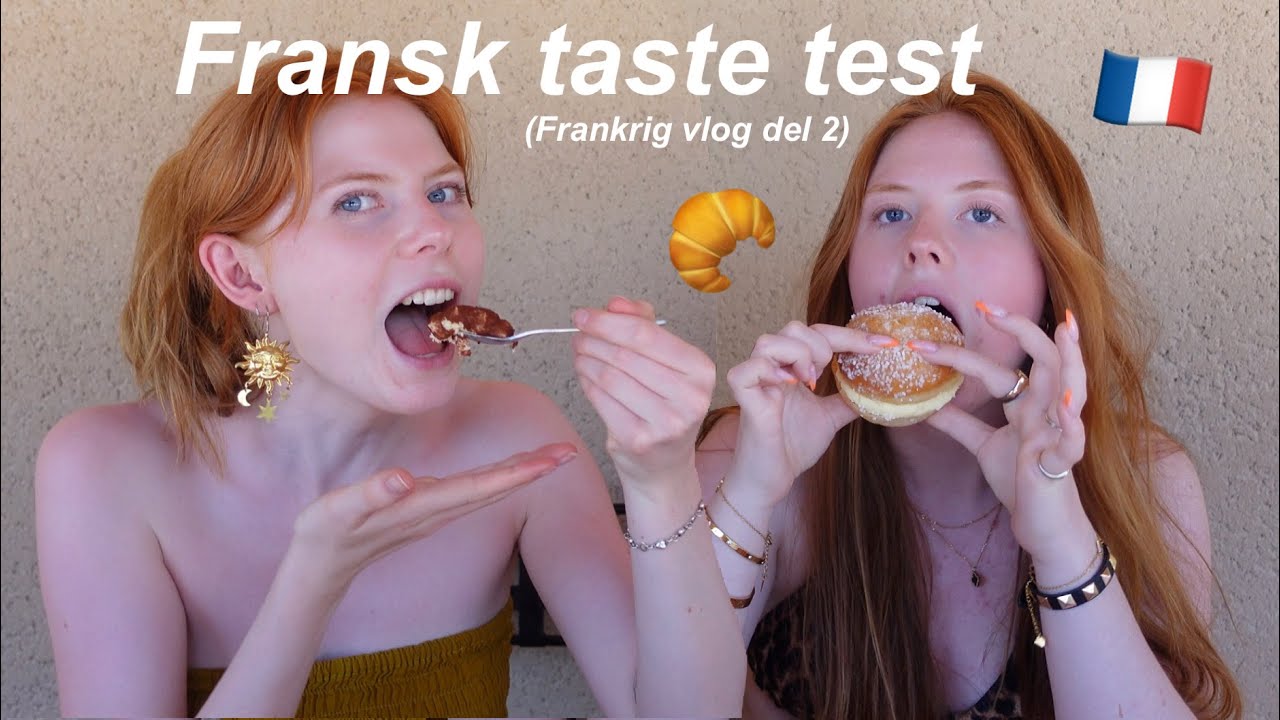 FRANKRIG VLOG DEL 2 - Taste test, kano tur, markeder og pool