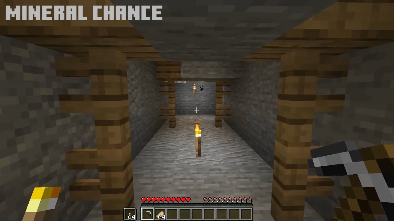 Minecraft mods Review - Mineral Chance - One of the best minecraft mod