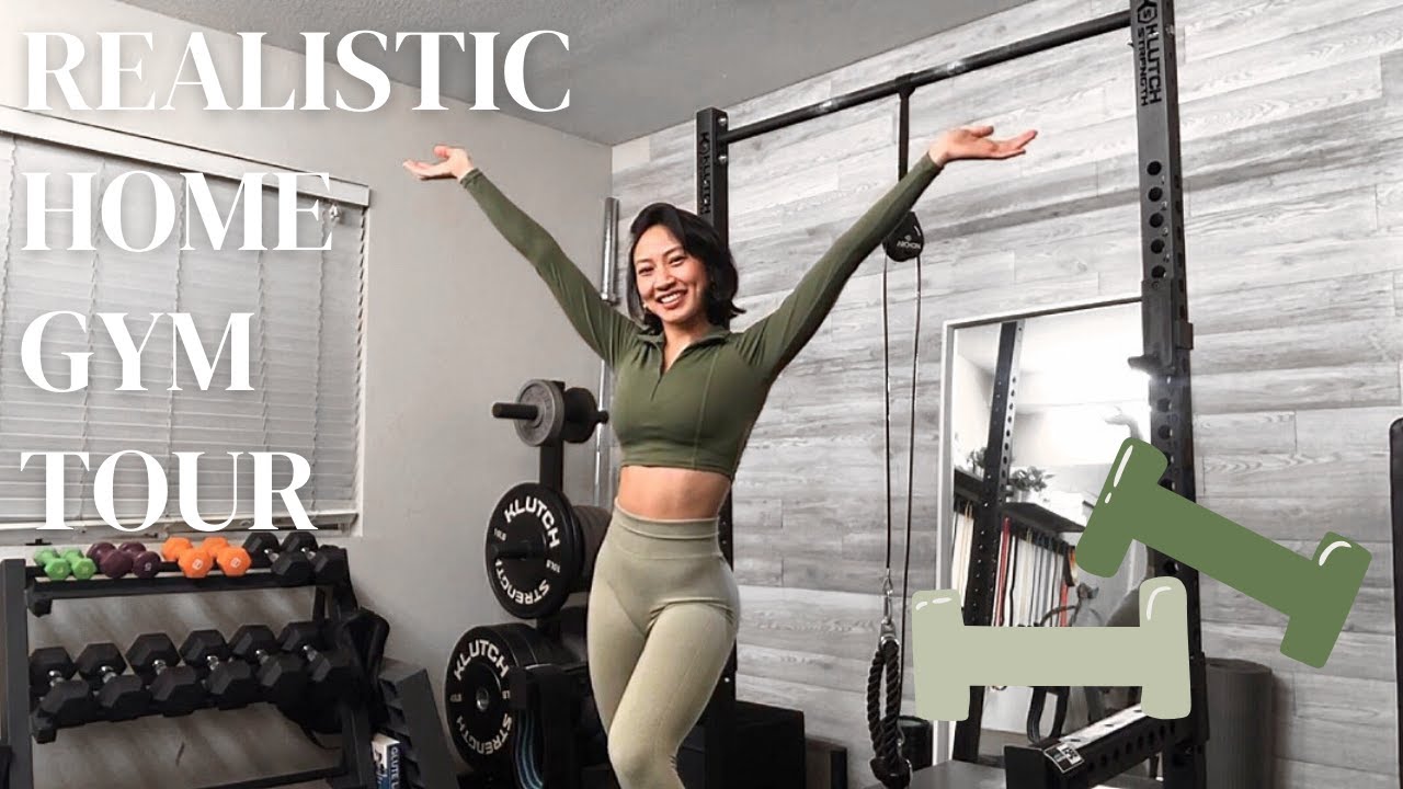 Home Gym Tour (AFFORDABLE & REALISTIC!) | Grace Chen